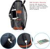 Vintage Laptop Backpack with USB Charging Port, Water Resistant Travelling Backpack