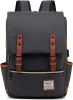 Vintage Laptop Backpack with USB Charging Port, Water Resistant Travelling Backpack